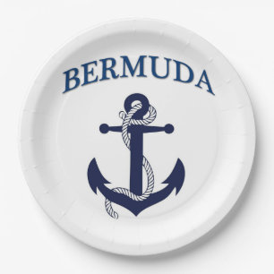 Bermuda Paper Plates! Plate