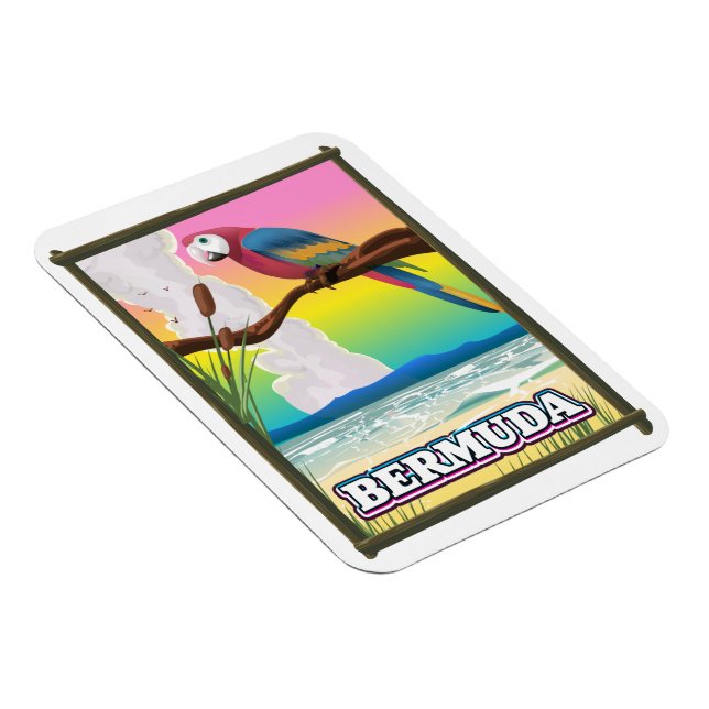 Bermuda Paraside. Magnet (Right Side)