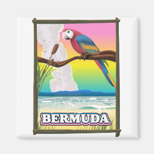 Bermuda Paraside. T-Shirt Throw Pillow Button Coff Magnet