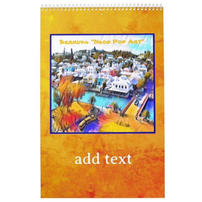 Bermuda Pop Art Calendar (Cover)