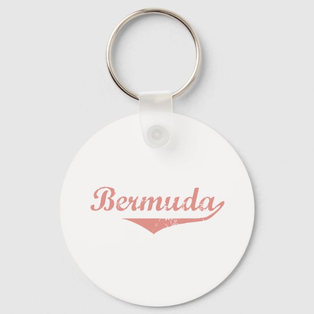 Bermuda Revolution Style Key Ring (Front)