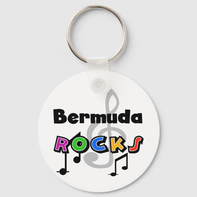 Bermuda Rocks Key Ring (Front)