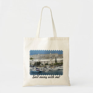 Bermuda sail away with me tote bag