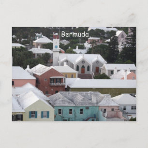 Bermuda Town Postcard