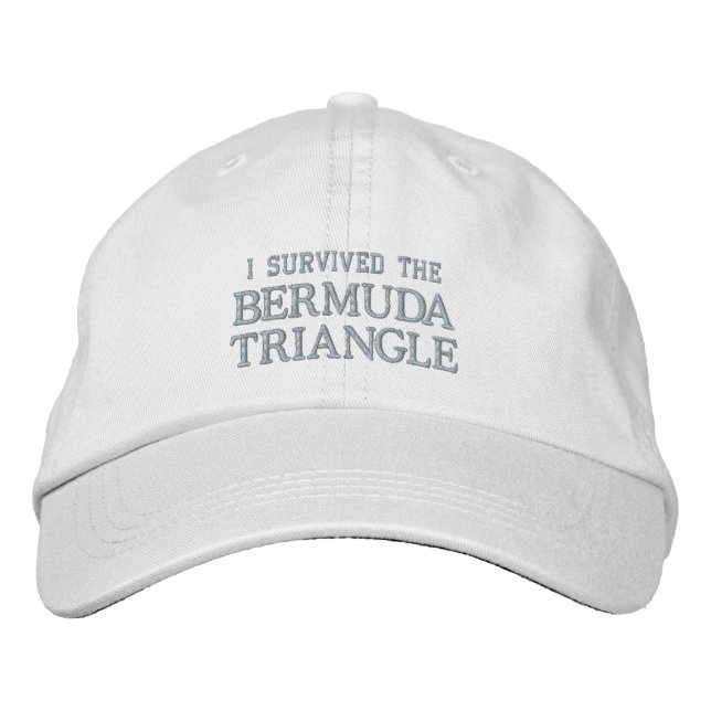 BERMUDA TRIANGLE cap (women's) (Front)
