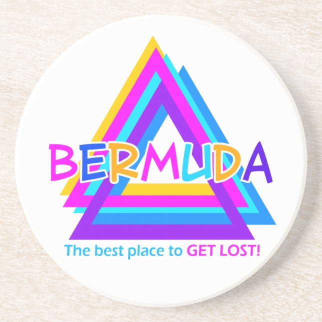 BERMUDA TRIANGLE coaster (Front)