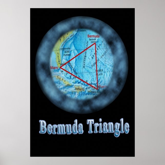 bermuda triangle designs poster (Front)