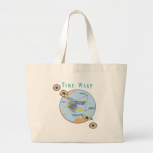 Bermuda Triangle Large Tote Bag