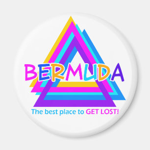 BERMUDA TRIANGLE magnet