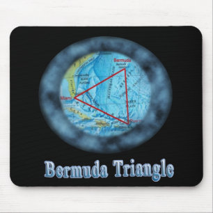 bermuda triangle mouse pad
