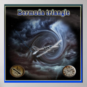 Bermuda triangle poster