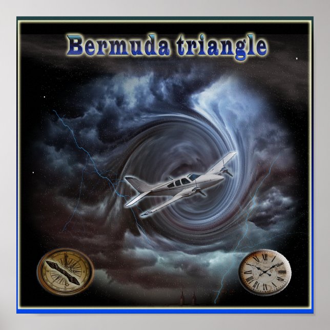Bermuda triangle poster (Front)