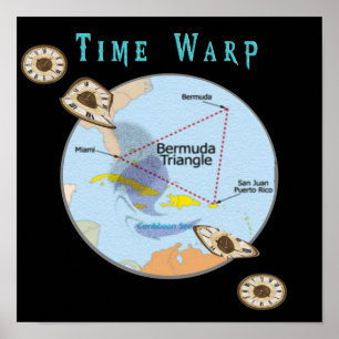 Bermuda triangle products poster