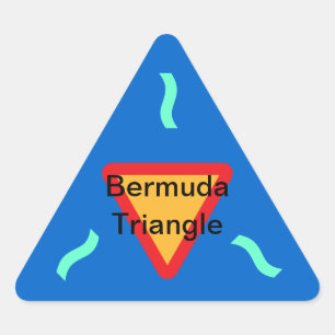 BERMUDA TRIANGLE stickers (20)