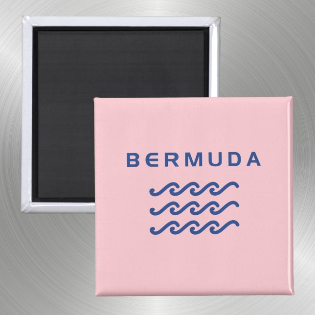 Bermuda Triple Ocean Waves Light-Colour Magnet (Creator Uploaded)
