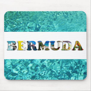 Bermuda Tropical Beach Blue Ocean Travel Photos Mouse Pad