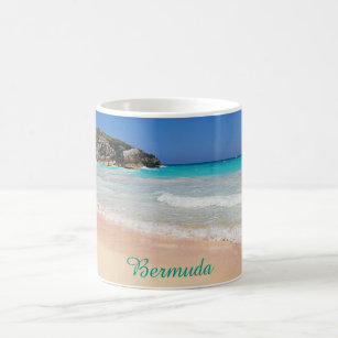 Bermuda Tropical Pink Sand Beach Photo Coffee Mug
