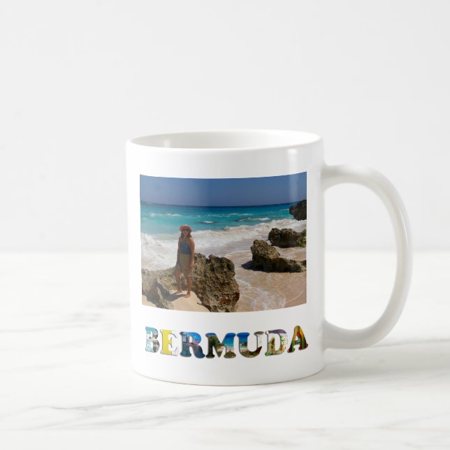 Bermuda Vacation Travel Photo Create Your Own Coffee Mug (Right)