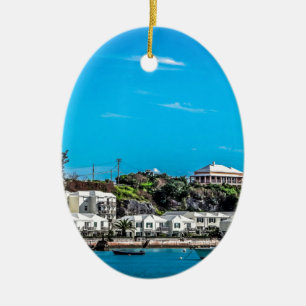Bermuda View Ceramic Tree Decoration
