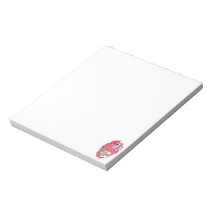 Bermudian touch fingerprint flag notepad