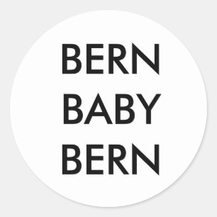 Bern Baby Bern Classic Round Sticker