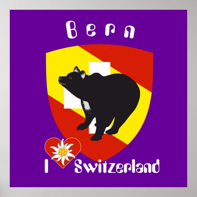 Bern, Berne, Berna, Bärn, Schweiz, Suisse, Poster (Front)