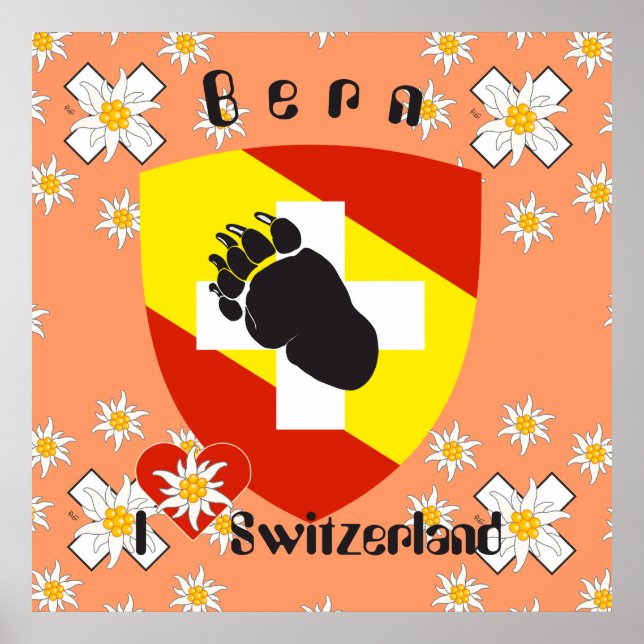 Bern, Berne, Berna, Bärn, Schweiz, Suisse, Poster (Front)