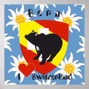 Bern, Berne, Berna, Bärn, Schweiz, Suisse, Poster