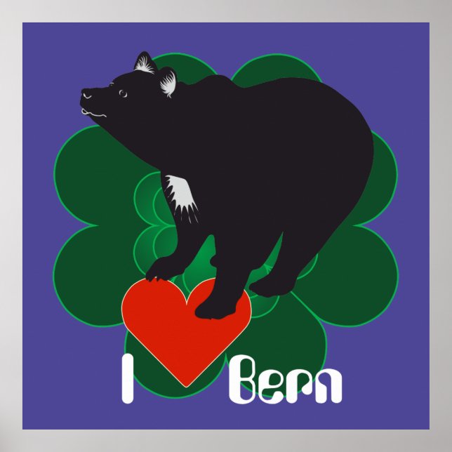Bern, Berne, Berna, Bärn, Schweiz, Suisse, Poster (Front)