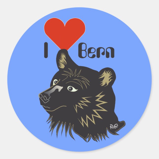 Bern Berne Berna Bärn Switzerland Suisse Sticker (Front)