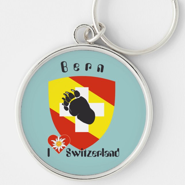 Bern Berne Berna Schweiz Suisse Svizzera Svizra Key Ring (Front)