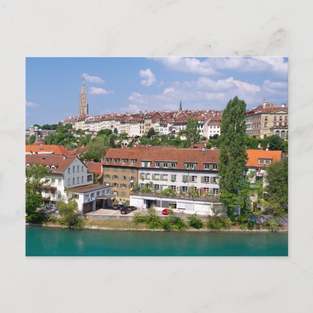 Bern City View Postcard (Front)