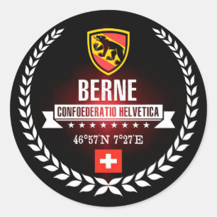 Bern Classic Round Sticker