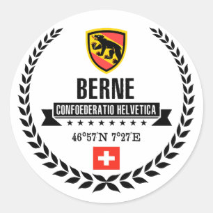 Bern Classic Round Sticker