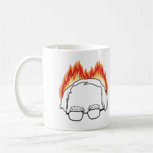 Bern on Fire - Bernie Sanders for President -.png Coffee Mug