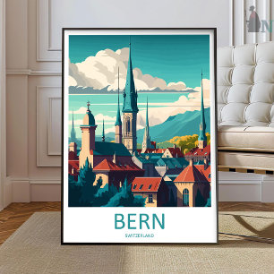 Bern Print Bern Home Décor Switzerland Art Print