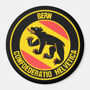 Bern Round Emblem Magnet