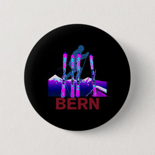 Bern Skiing And Snowboarding Retro 90s Bern Ski 6 Cm Round Badge