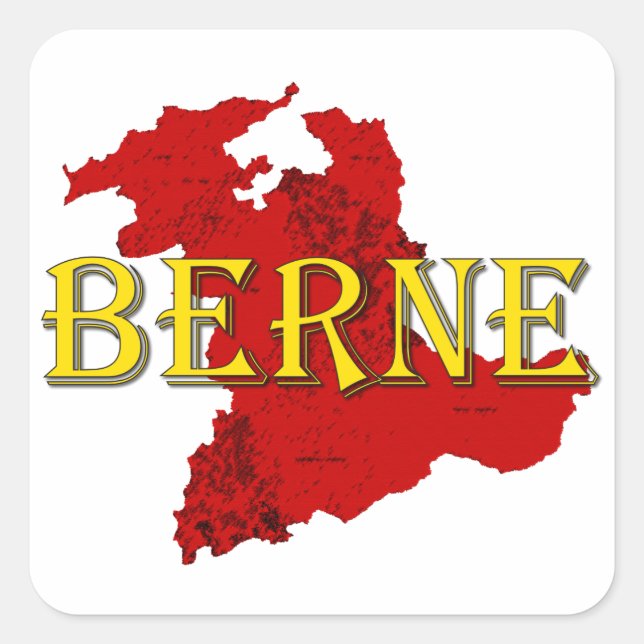 Bern Square Sticker (Front)
