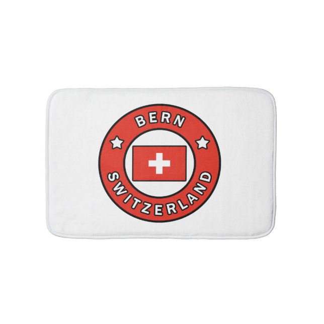 Bern Switzerland Bath Mat (Front)