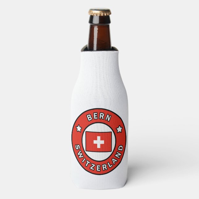 Bern Switzerland Bottle Cooler (Bottle Front)