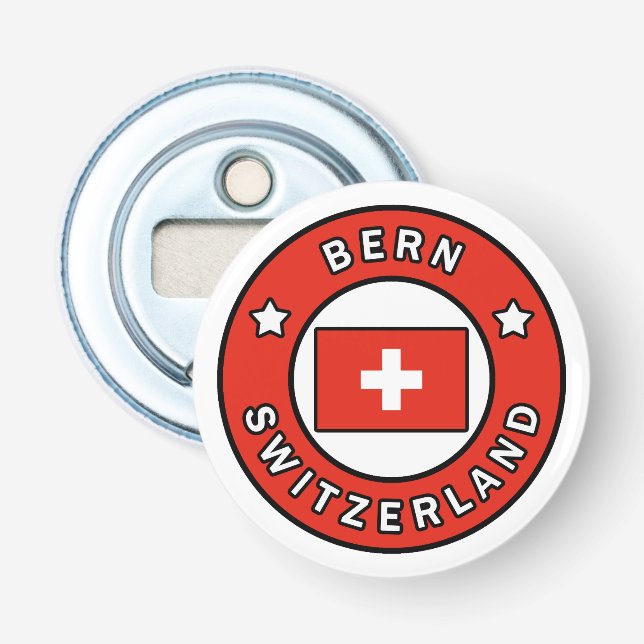 Bern Switzerland Bottle Opener (Front)