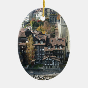 Bern, Switzerland Ceramic Ornament