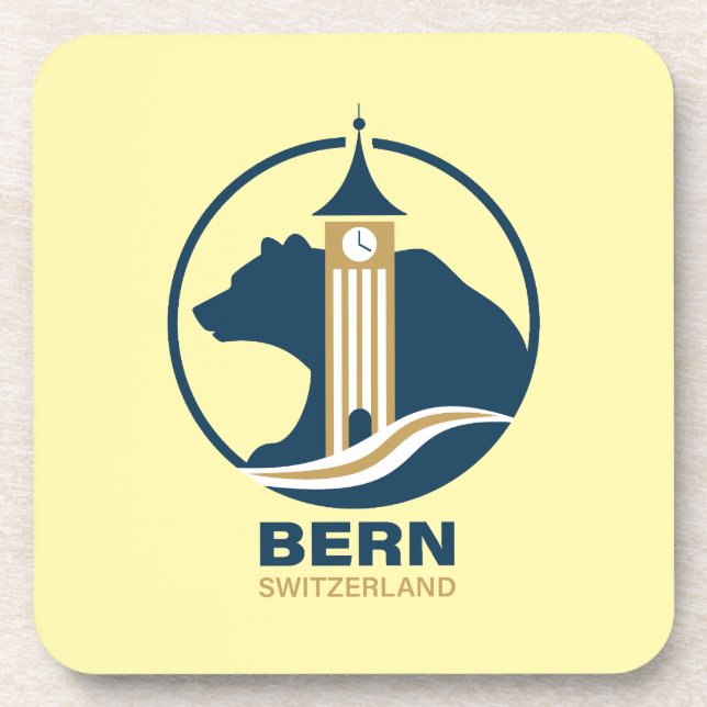 Bern Switzerland Europe Coaster (Front)
