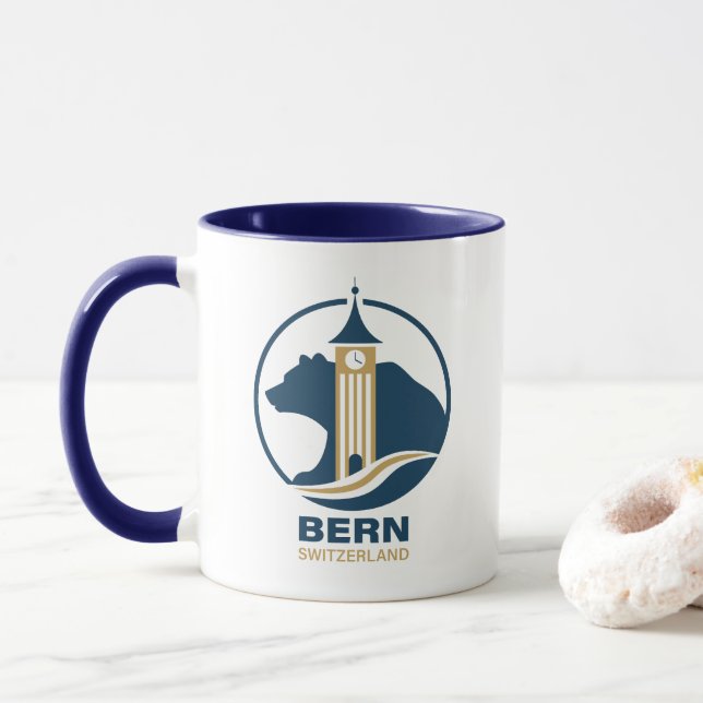 Bern Switzerland Europe Mug (With Donut)