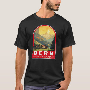 Bern Switzerland Travel Art Vintage T-Shirt