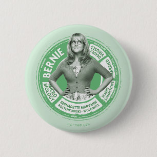 Bernadette Info Graphic 6 Cm Round Badge