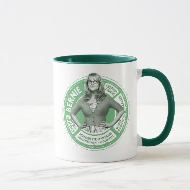 Bernadette Info Graphic Mug (Right)