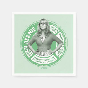 Bernadette Info Graphic Napkin