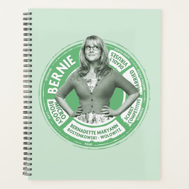 Bernadette Info Graphic Planner (Front)